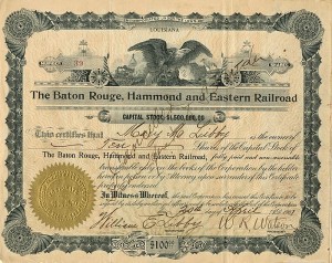 Baton Rouge, Hammond and Eastern Railroad